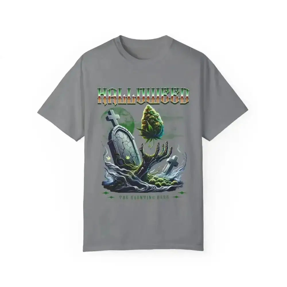 Ghostly Ganja Tee Haunts Closets in Preview Image - Free Spirit Chic