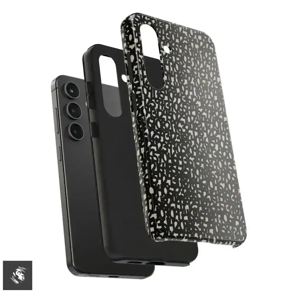 Groove with Abstract Numbers Design iPhone Case - Free Spirit Chic