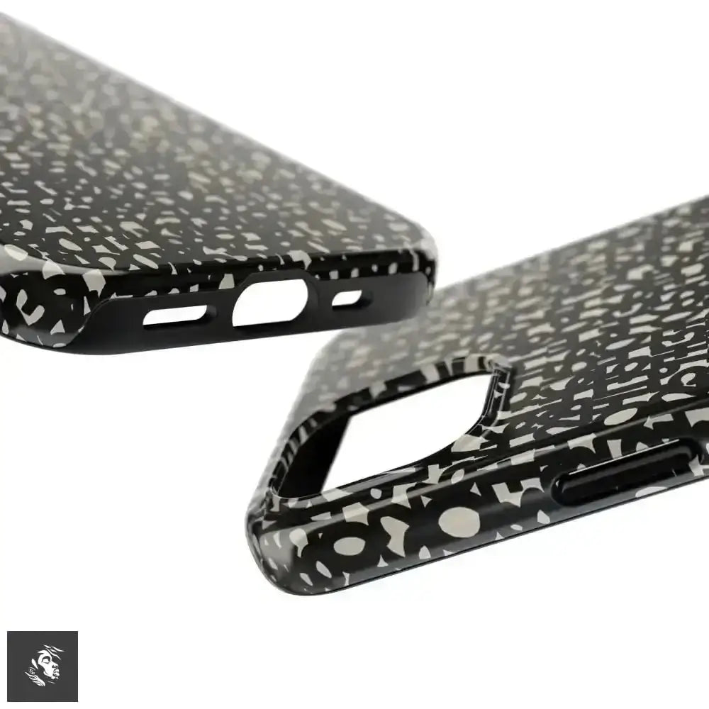 Groove with Abstract Numbers Design iPhone Case - Free Spirit Chic
