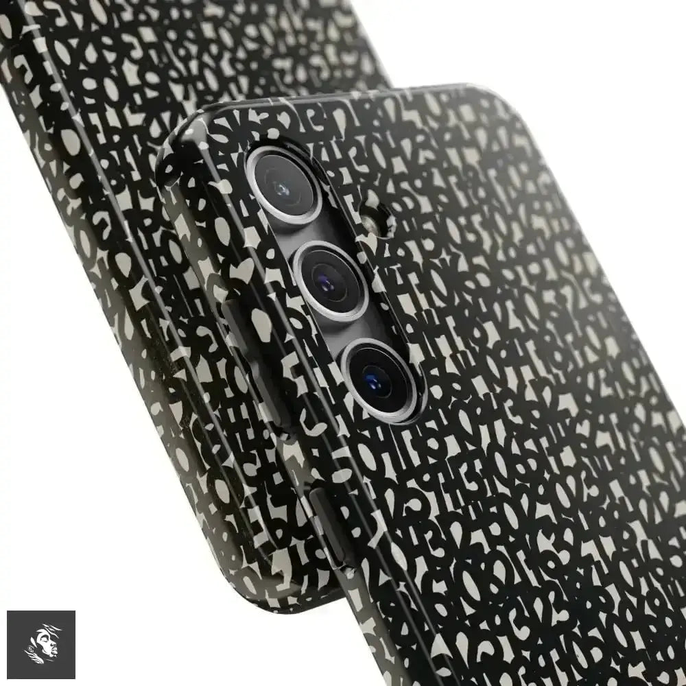 Groove with Abstract Numbers Design iPhone Case - Free Spirit Chic