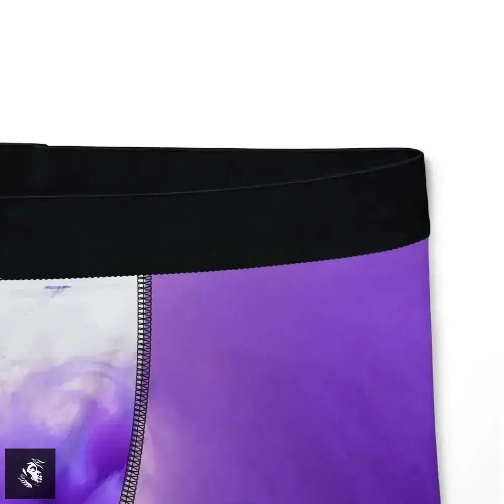 Groovy Purple Haze Hippie Boxer Briefs for Free Spirits - Free Spirit Chic