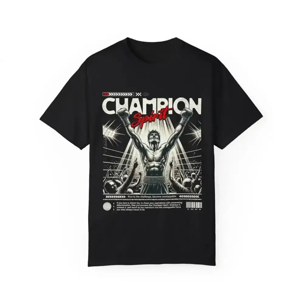 Knockout Style Rocky Balboa Graphic Fighter Tees - Free Spirit Chic