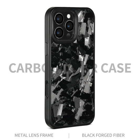 Metal Frame Forged Large Grain Phone Case - Free Spirit Chic