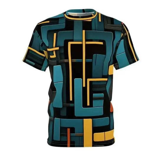 Modern Bold Geometric Tee Unleashes Your Style - Free Spirit Chic