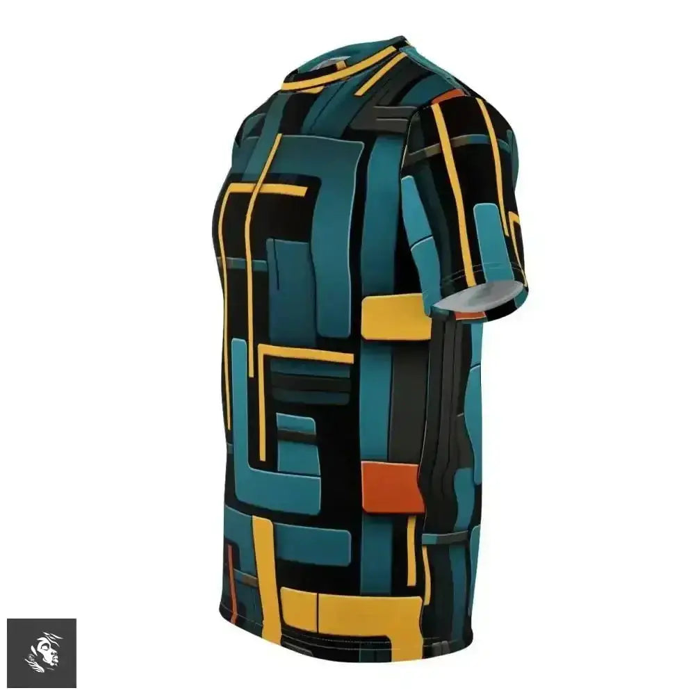 Modern Bold Geometric Tee Unleashes Your Style - Free Spirit Chic