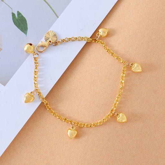New Simple And Versatile Women Heart Bracelet Women Fashion Jewelry - Free Spirit Chic