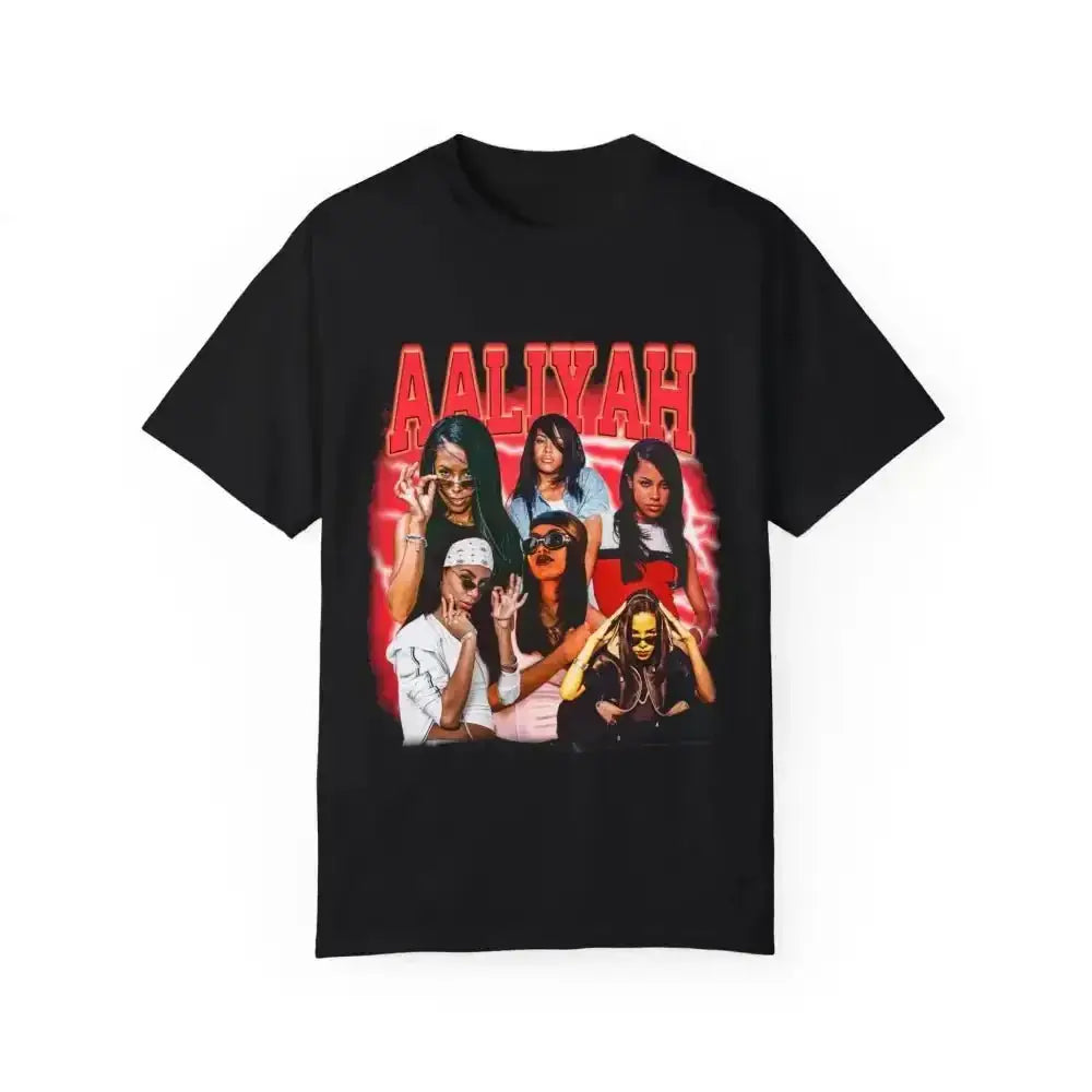 Retro Aaliyah Tees Rock the Aspect Ratio Game - Free Spirit Chic