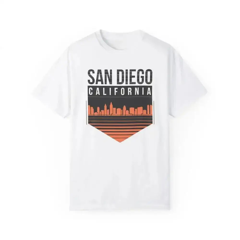 San Diego Skyline Tee Brings Urban California Vibes - Free Spirit Chic