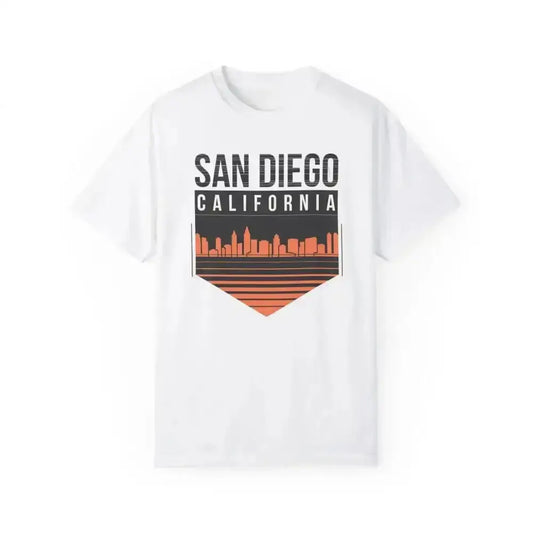San Diego Skyline Tee Brings Urban California Vibes - Free Spirit Chic