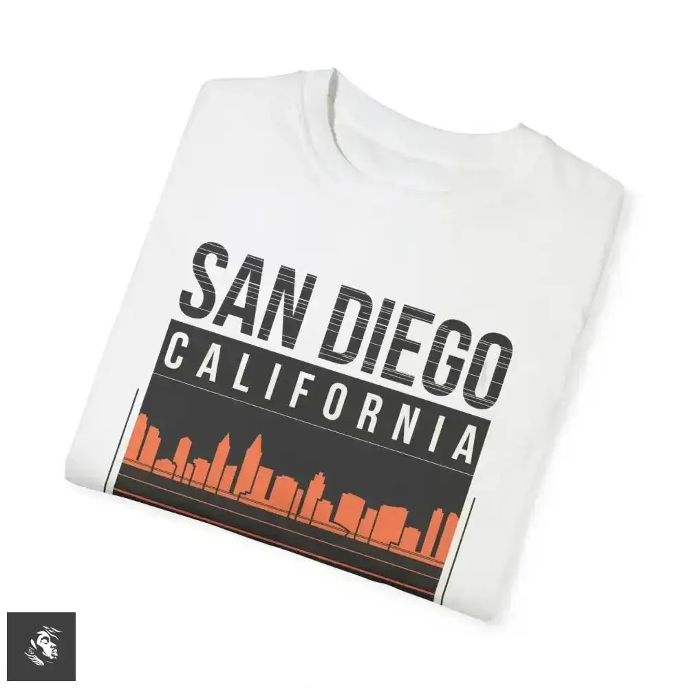 San Diego Skyline Tee Brings Urban California Vibes - Free Spirit Chic