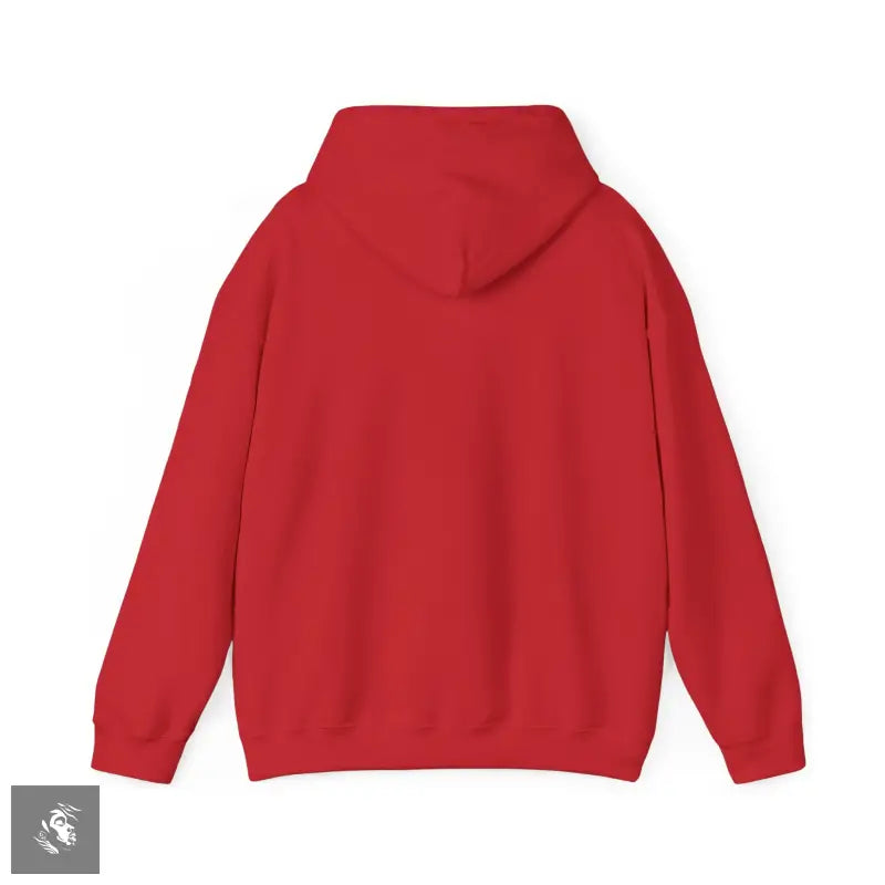 Singapore Script Hoodie — Retro Red Cursive Pullover for Travelers & Locals