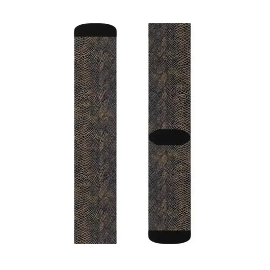 Slither into Style with Snakeskin Socks - Free Spirit Chic