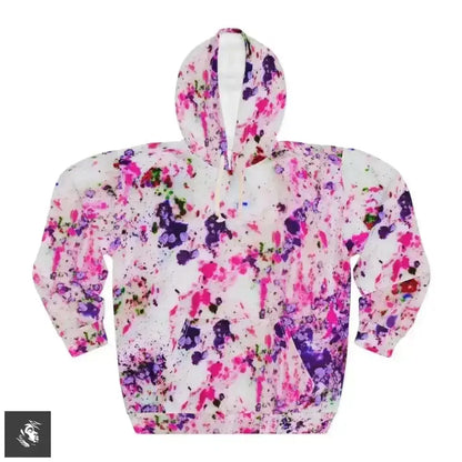 Splash into Style with Ink Drop Unisex Pullover Hoodie - Free Spirit Chic