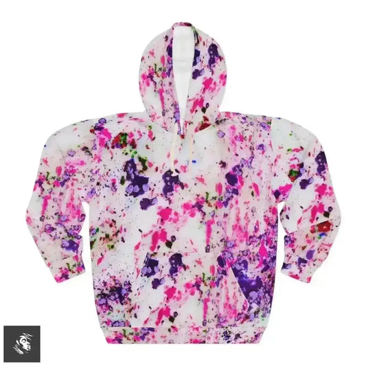 Splash into Style with Ink Drop Unisex Pullover Hoodie - Free Spirit Chic