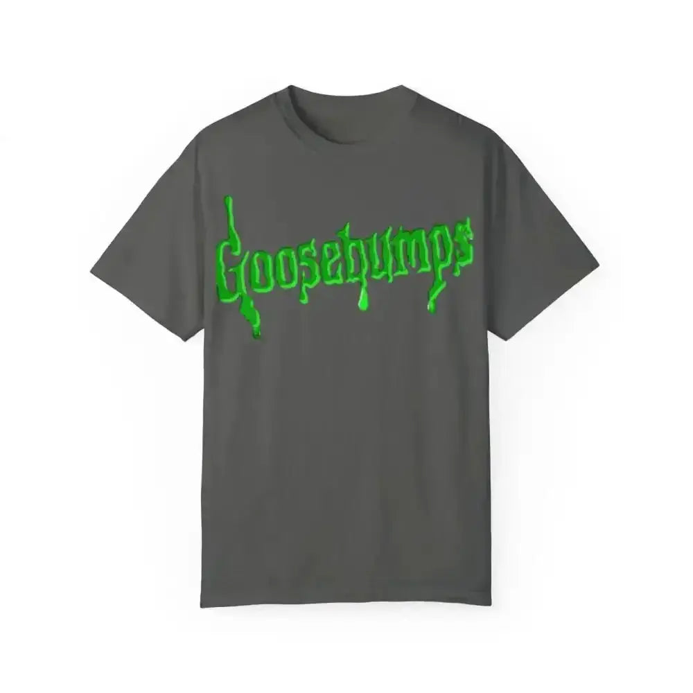 Spooky Goosebumps Retro Horror Graphic Tee for 90s Fans - Free Spirit Chic