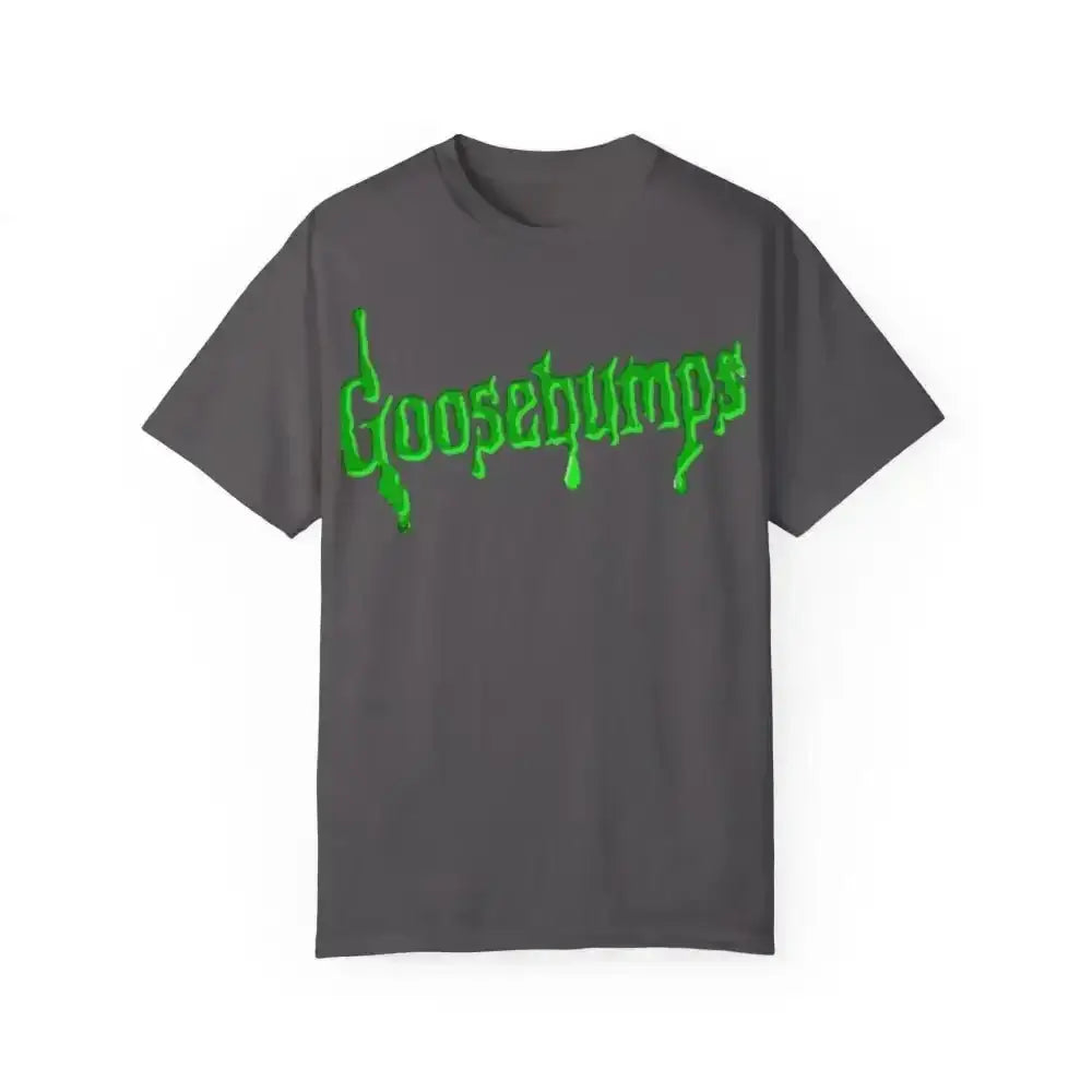 Spooky Goosebumps Retro Horror Graphic Tee for 90s Fans - Free Spirit Chic