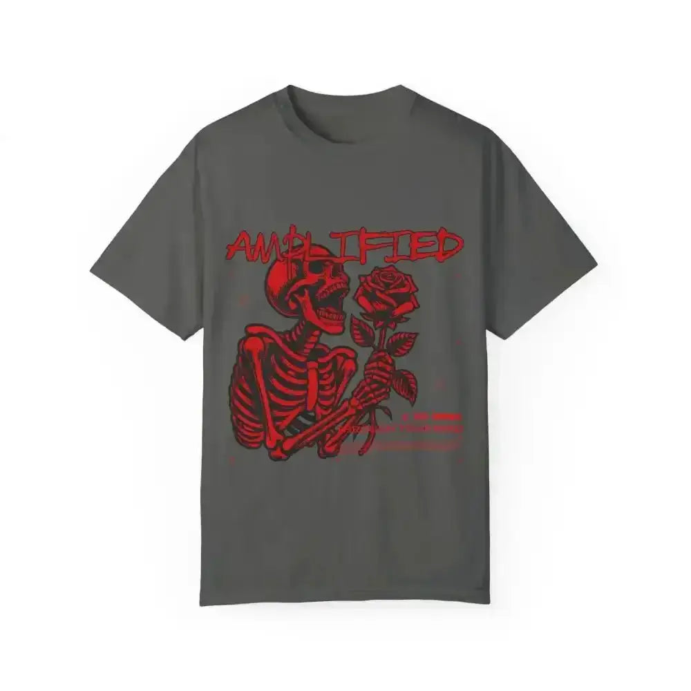 Spooky Rose Skeleton Tee Rocks Unisex Style for 2025 - Free Spirit Chic