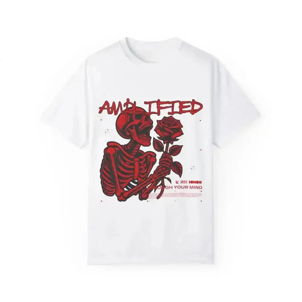Spooky Rose Skeleton Tee Rocks Unisex Style for 2025 - Free Spirit Chic