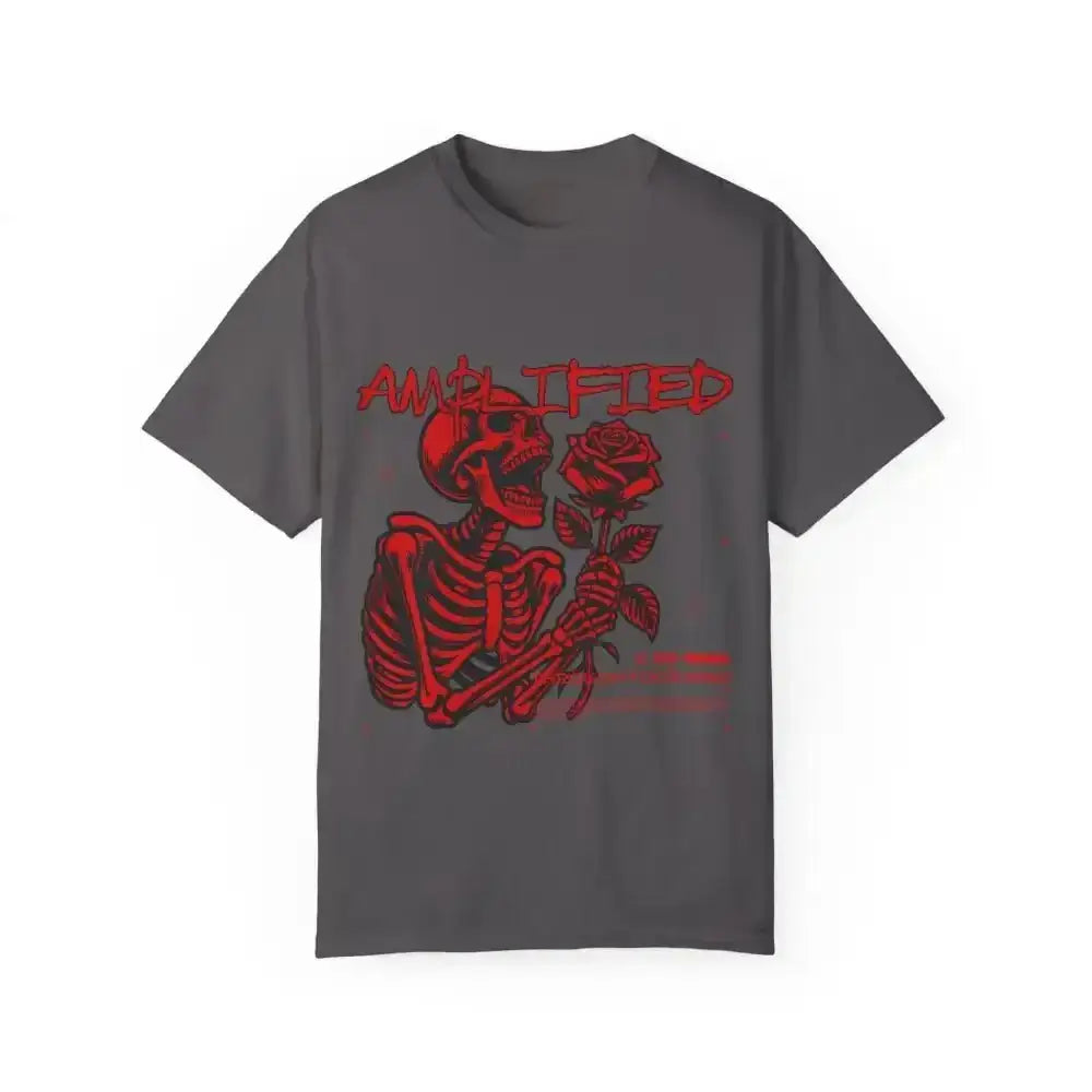 Spooky Rose Skeleton Tee Rocks Unisex Style for 2025 - Free Spirit Chic