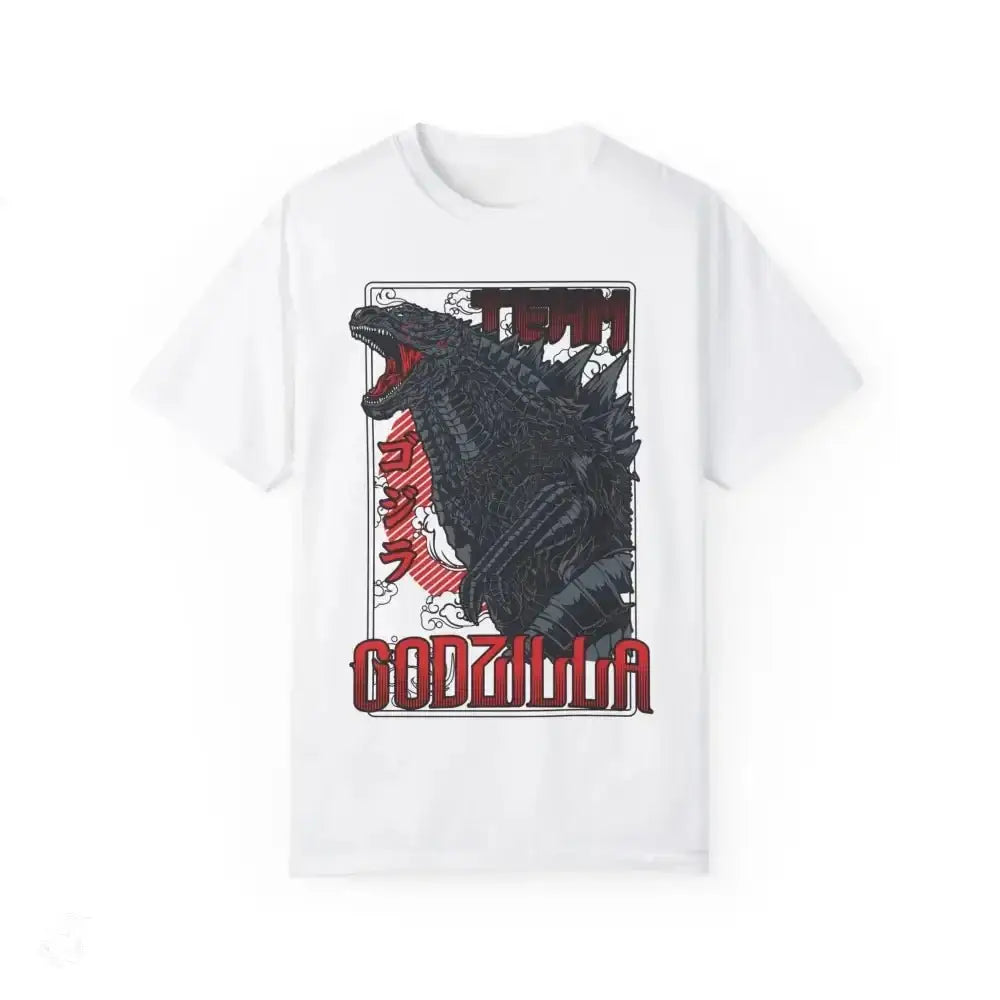 Unisex Godzilla Graphic Tee - Retro Style, Perfect for Fans - Free Spirit Chic