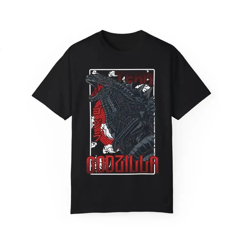 Unisex Godzilla Graphic Tee - Retro Style, Perfect for Fans - Free Spirit Chic