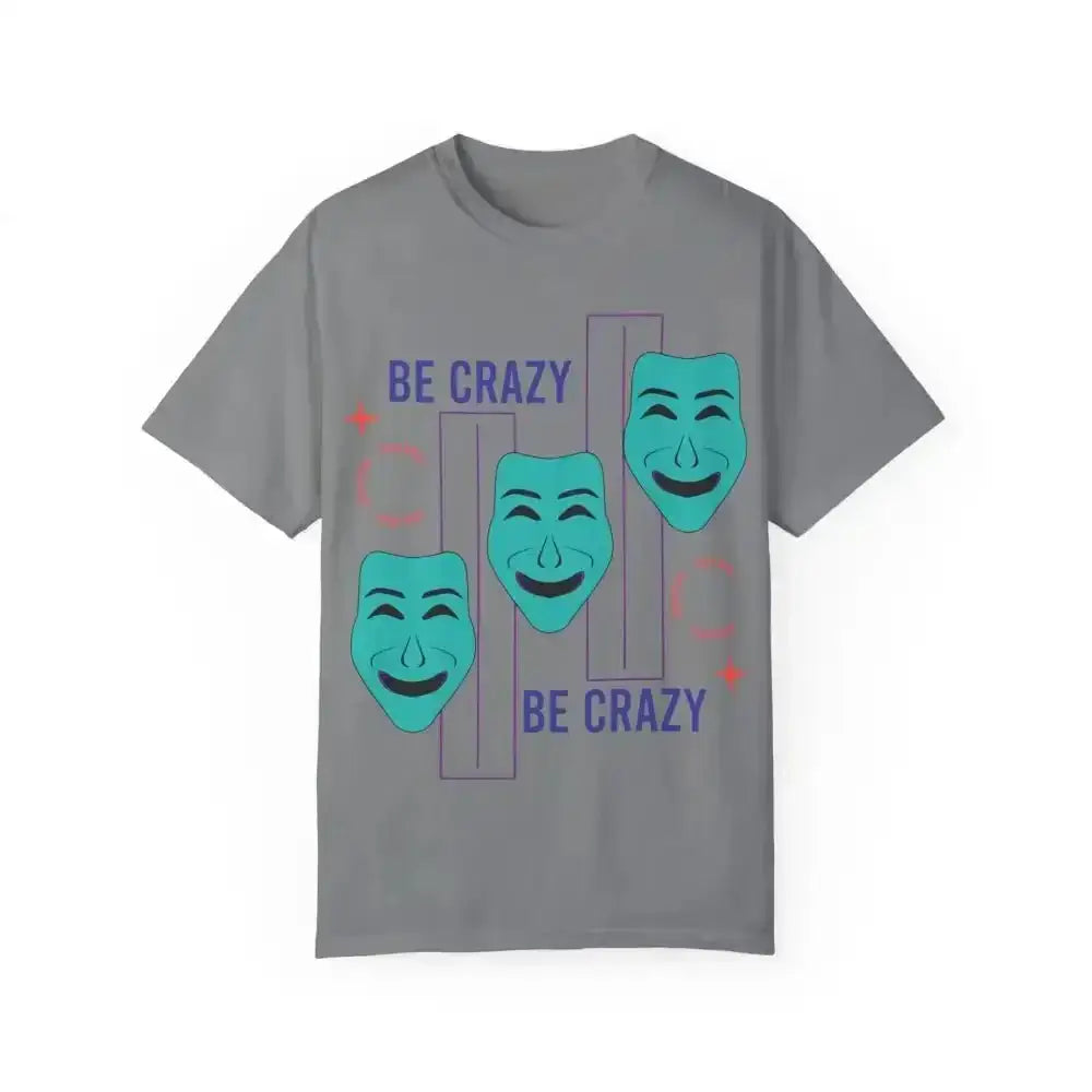 Unleash Your Drama with This Crazy Graphic Tee Mask Design - Free Spirit Chic