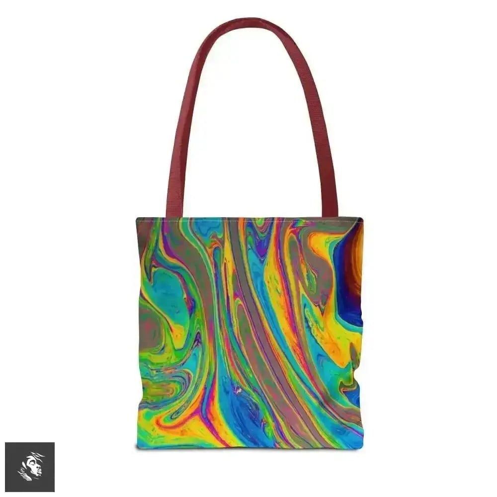 Unleash Your Free Spirit with this Iridescent Rainbow Tote - Free Spirit Chic