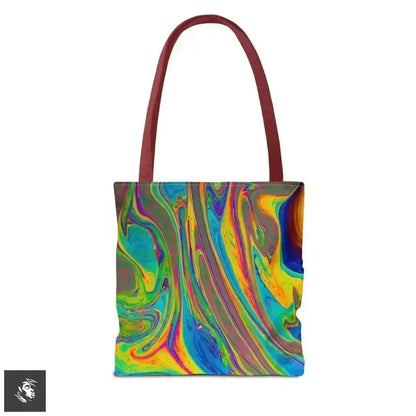 Unleash Your Free Spirit with this Iridescent Rainbow Tote - Free Spirit Chic