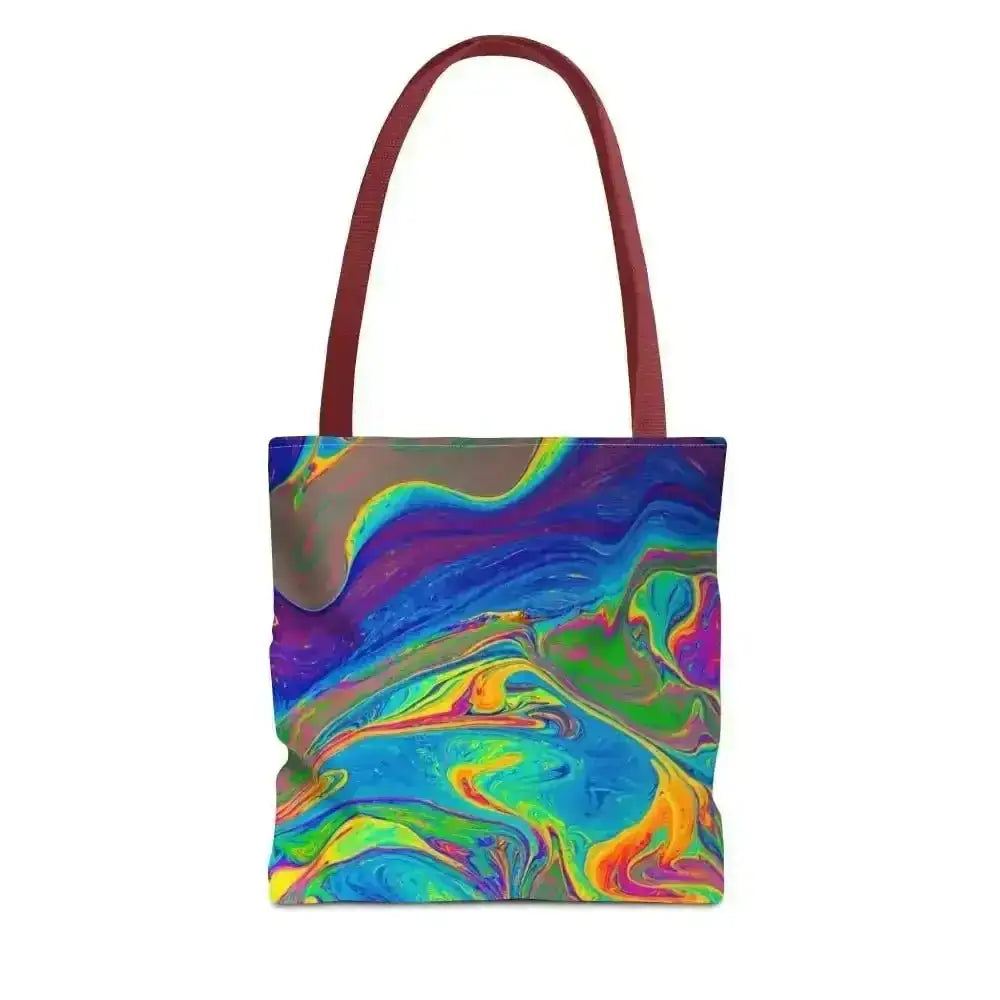 Unleash Your Free Spirit with this Iridescent Rainbow Tote - Free Spirit Chic