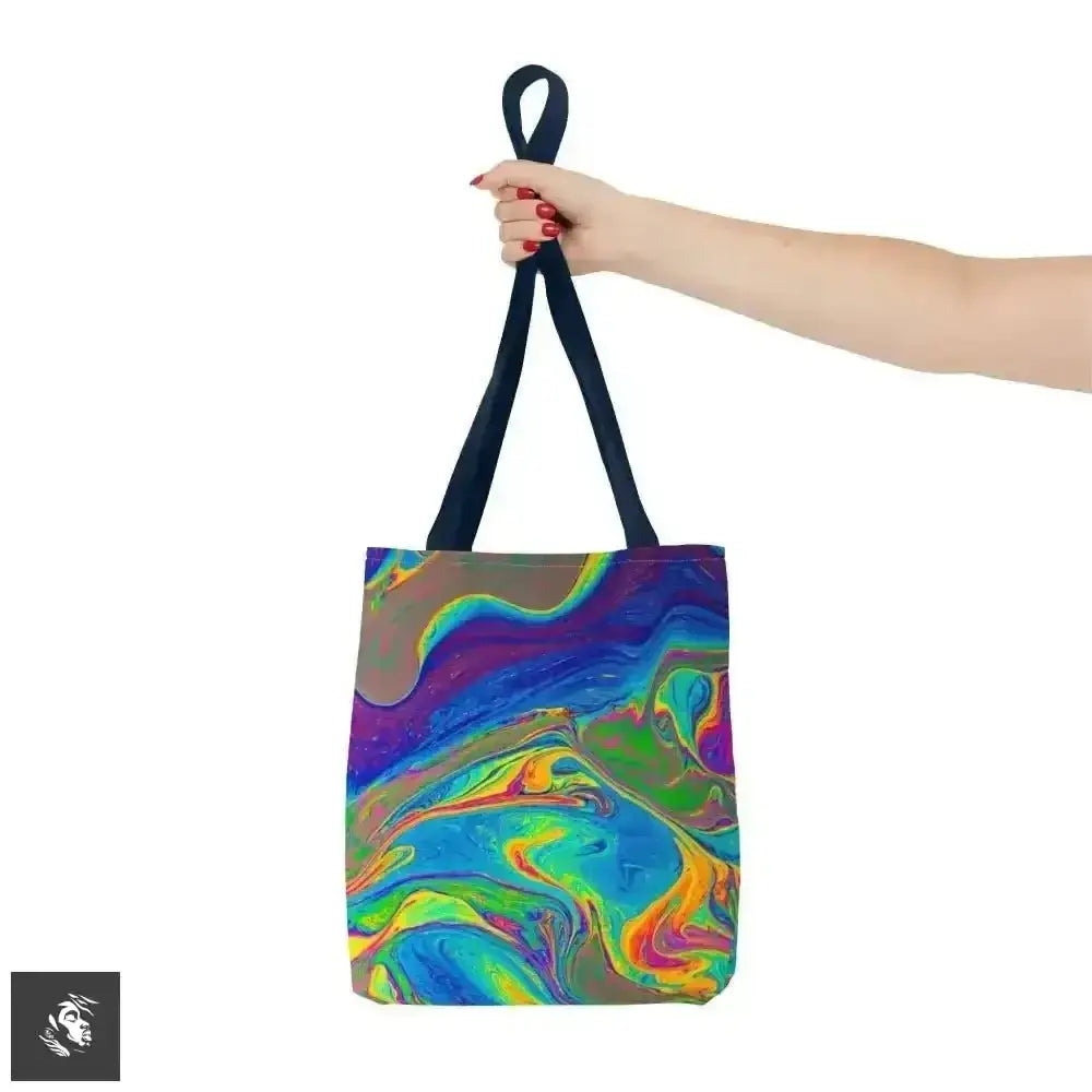 Unleash Your Free Spirit with this Iridescent Rainbow Tote - Free Spirit Chic