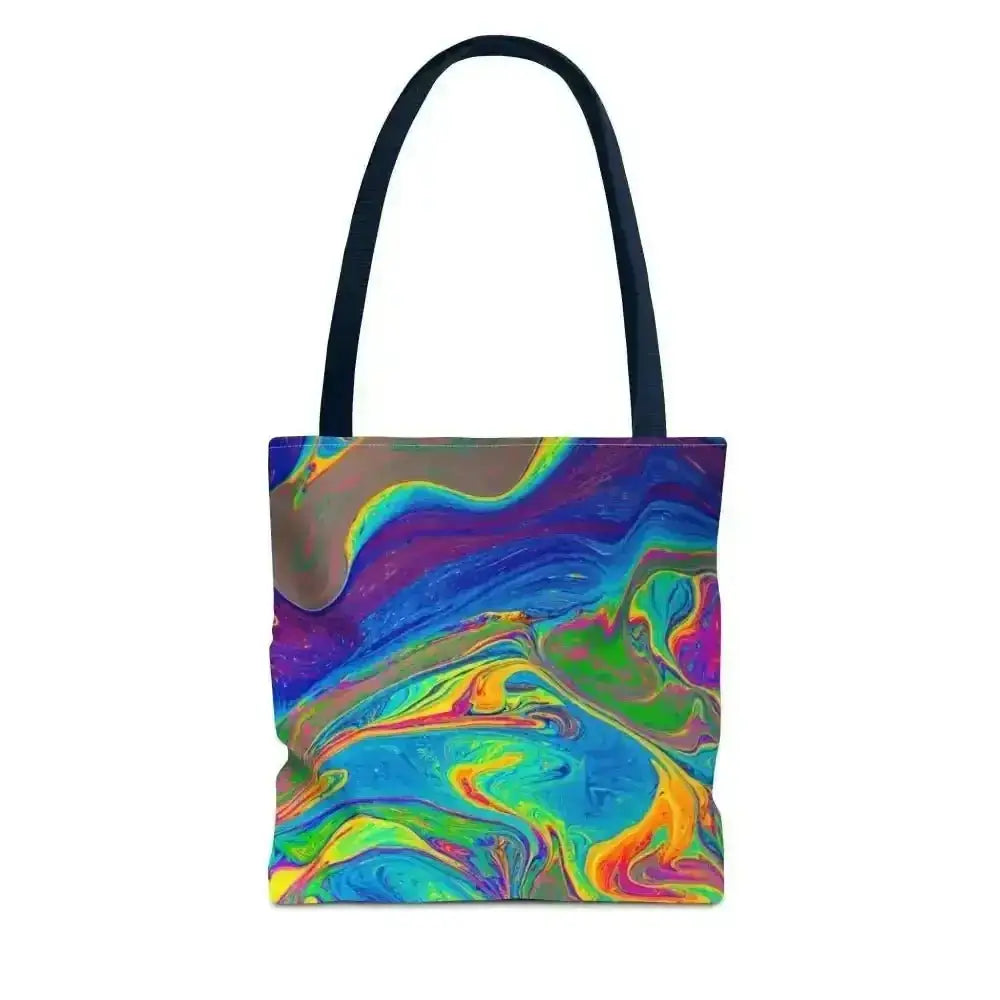 Unleash Your Free Spirit with this Iridescent Rainbow Tote - Free Spirit Chic