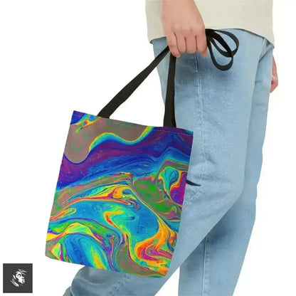 Unleash Your Free Spirit with this Iridescent Rainbow Tote - Free Spirit Chic