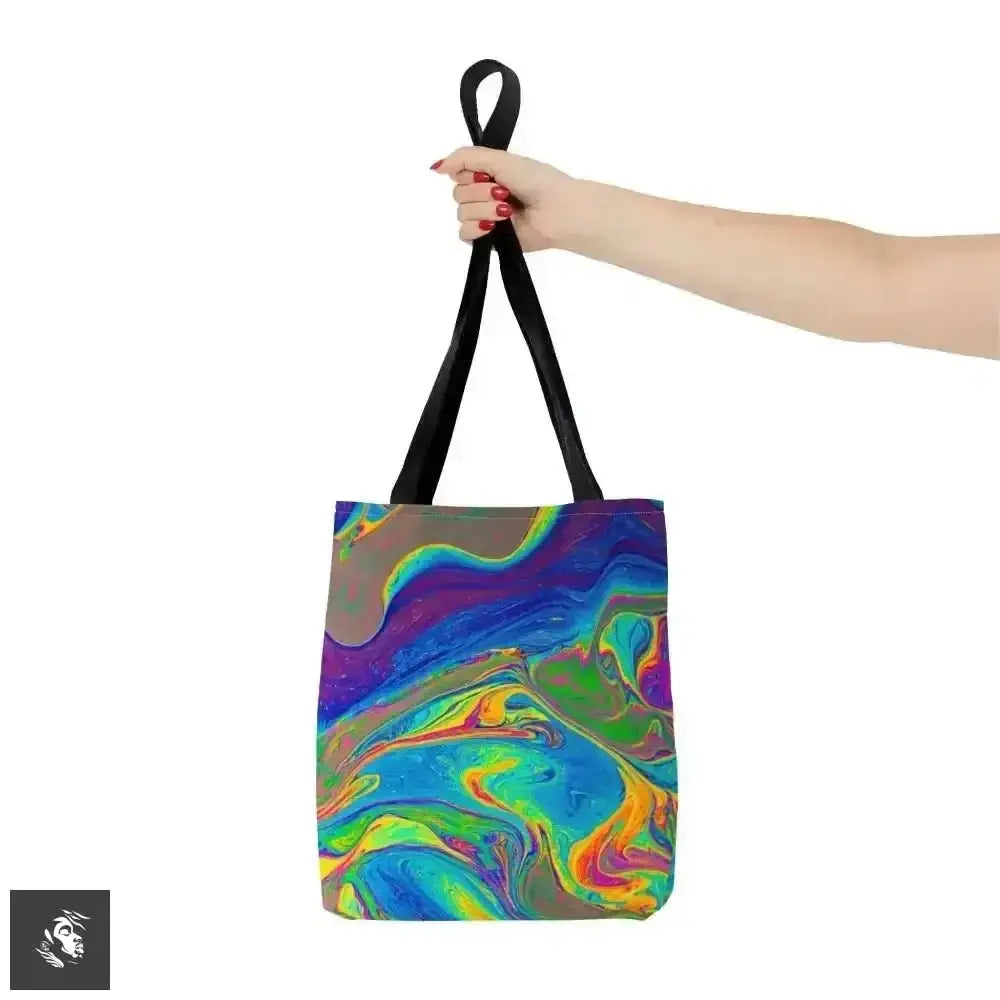Unleash Your Free Spirit with this Iridescent Rainbow Tote - Free Spirit Chic