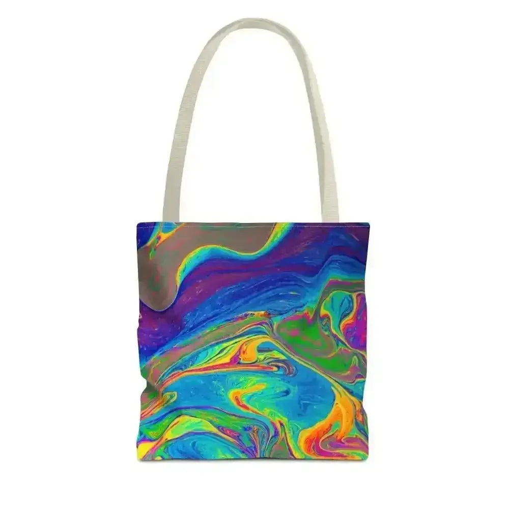 Unleash Your Free Spirit with this Iridescent Rainbow Tote - Free Spirit Chic