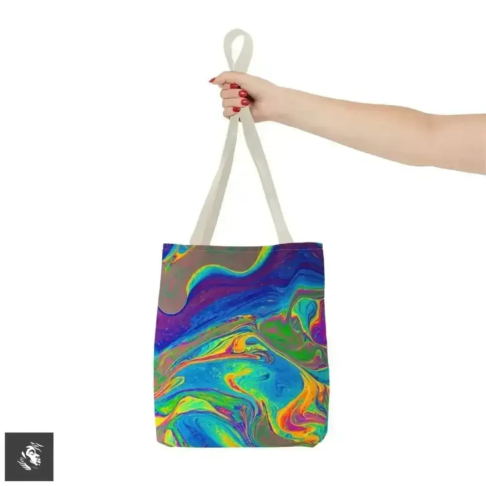 Unleash Your Free Spirit with this Iridescent Rainbow Tote - Free Spirit Chic