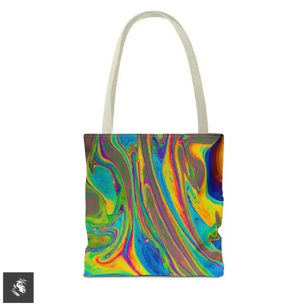 Unleash Your Free Spirit with this Iridescent Rainbow Tote - Free Spirit Chic