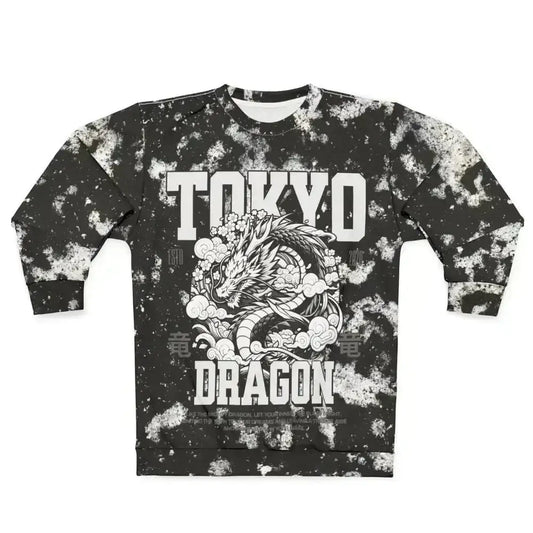 Unleash Your Inner Dragon with Tokyo Streetwear Sweatshirt - Free Spirit Chic