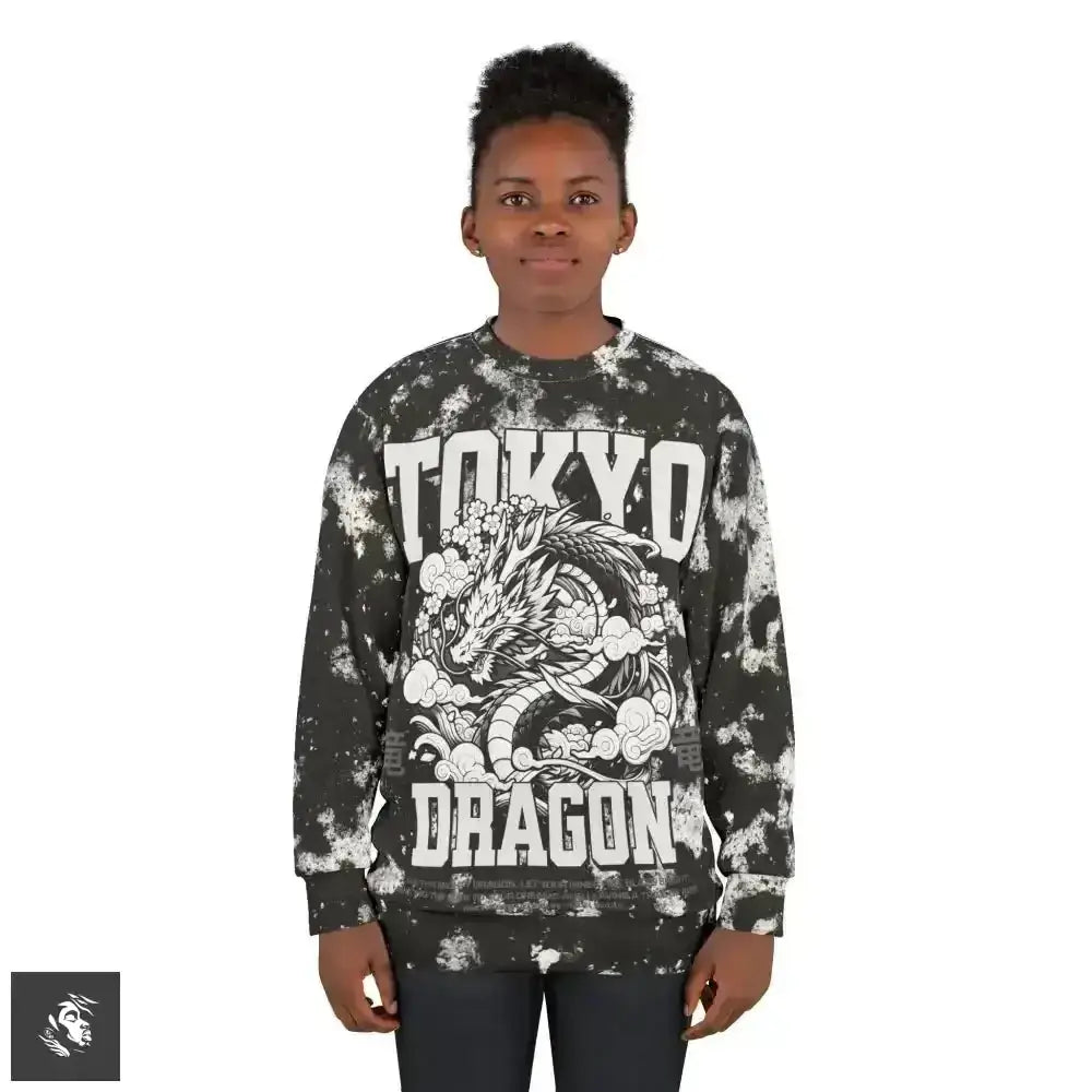Unleash Your Inner Dragon with Tokyo Streetwear Sweatshirt - Free Spirit Chic