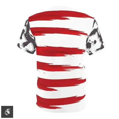 Unleash Your Patriotic Spirit with Our Brush Stroke Flag Tee - Free Spirit Chic
