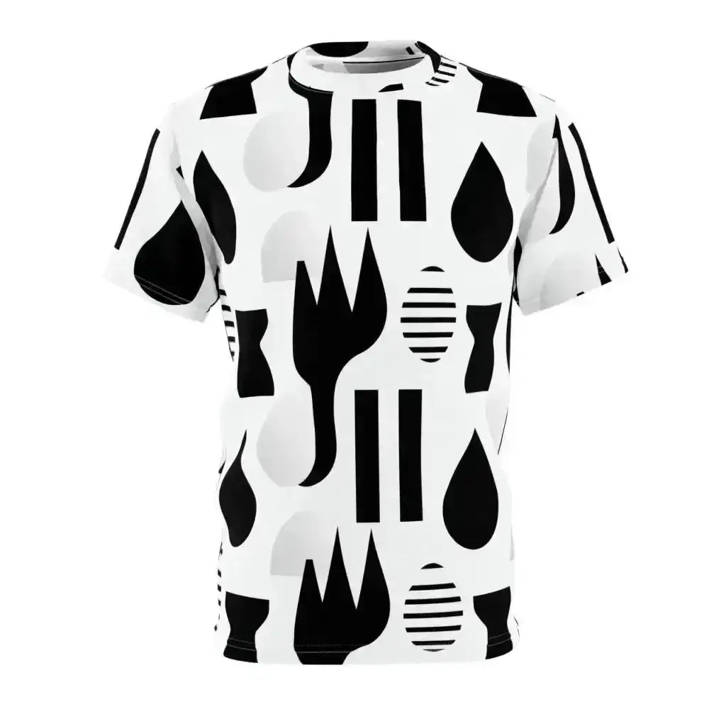 Unleash Your Style with Bold Geometric Pattern Tees - Free Spirit Chic