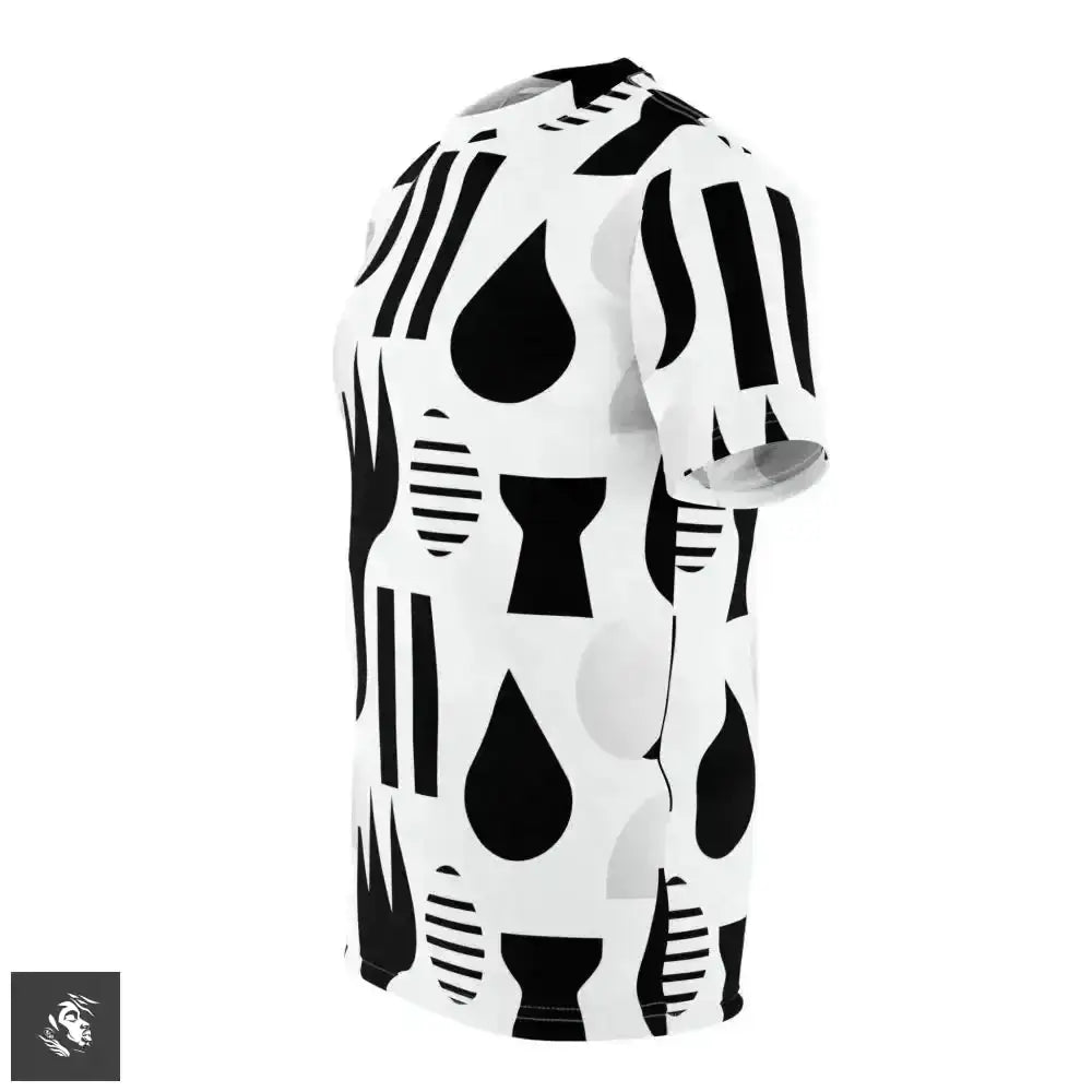 Unleash Your Style with Bold Geometric Pattern Tees - Free Spirit Chic