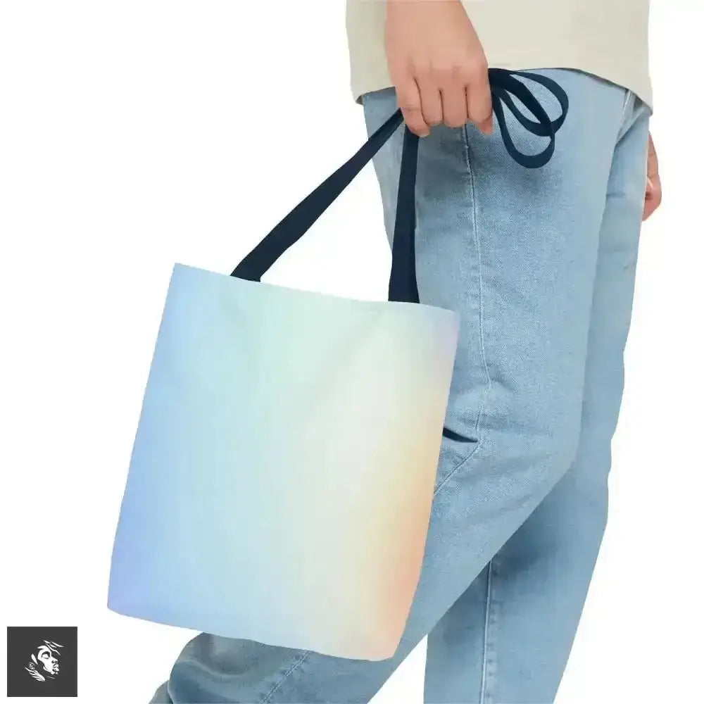 Vibrant Gradient Tote Bag for Free Spirit Chic Adventures - Free Spirit Chic