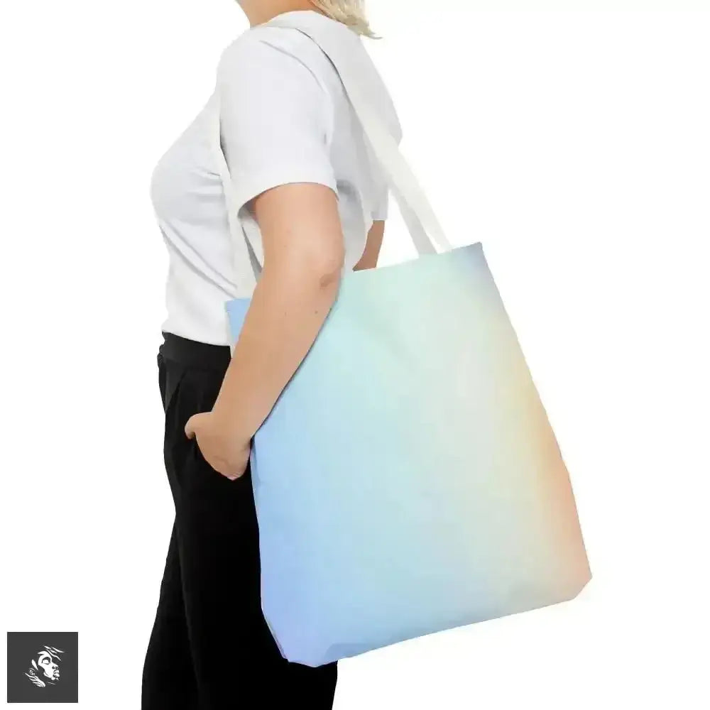 Vibrant Gradient Tote Bag for Free Spirit Chic Adventures - Free Spirit Chic