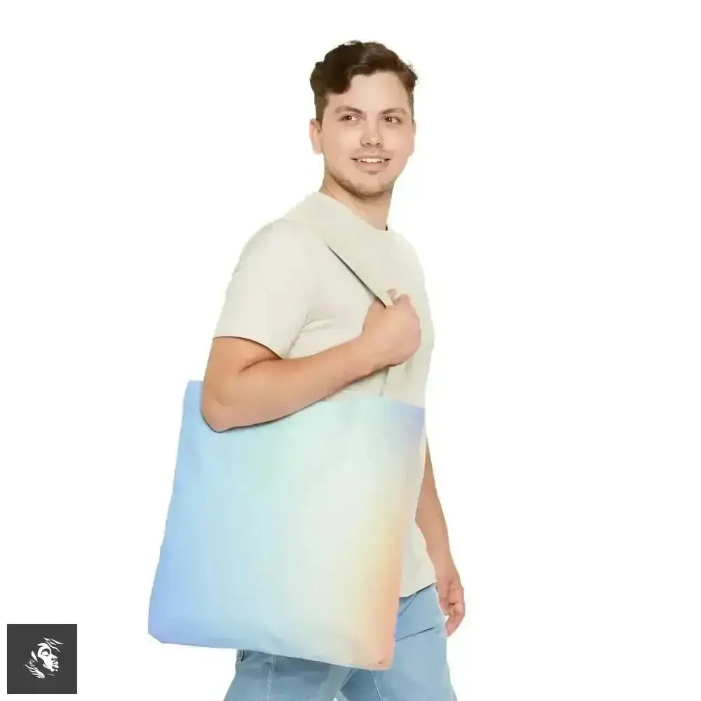 Vibrant Gradient Tote Bag for Free Spirit Chic Adventures - Free Spirit Chic