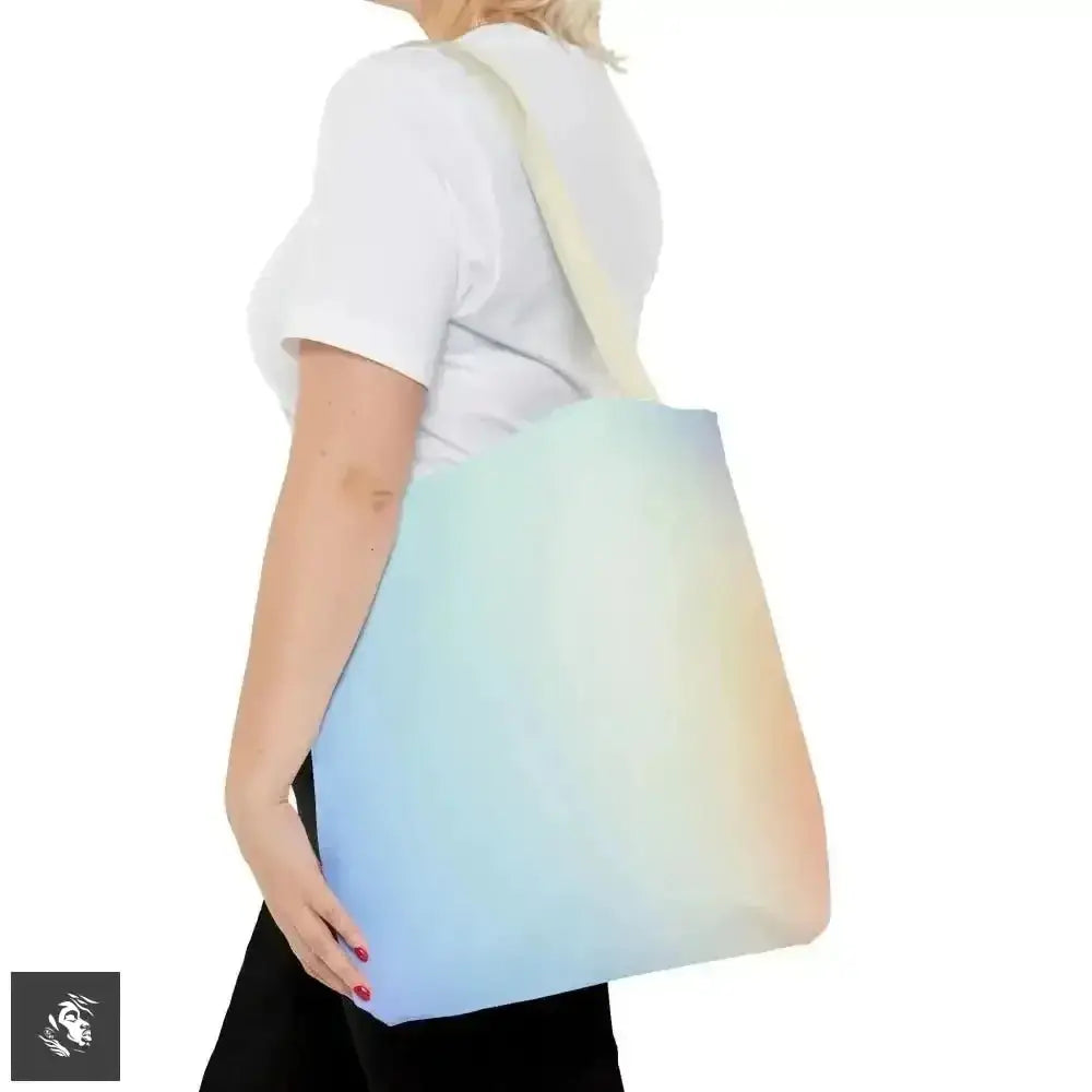Vibrant Gradient Tote Bag for Free Spirit Chic Adventures - Free Spirit Chic