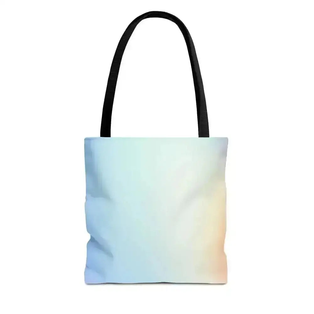 Vibrant Gradient Tote Bag for Free Spirit Chic Adventures - Free Spirit Chic