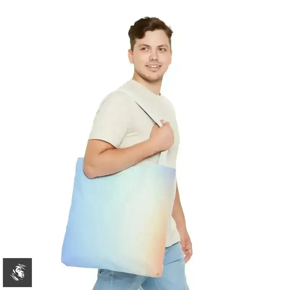 Vibrant Gradient Tote Bag for Free Spirit Chic Adventures - Free Spirit Chic
