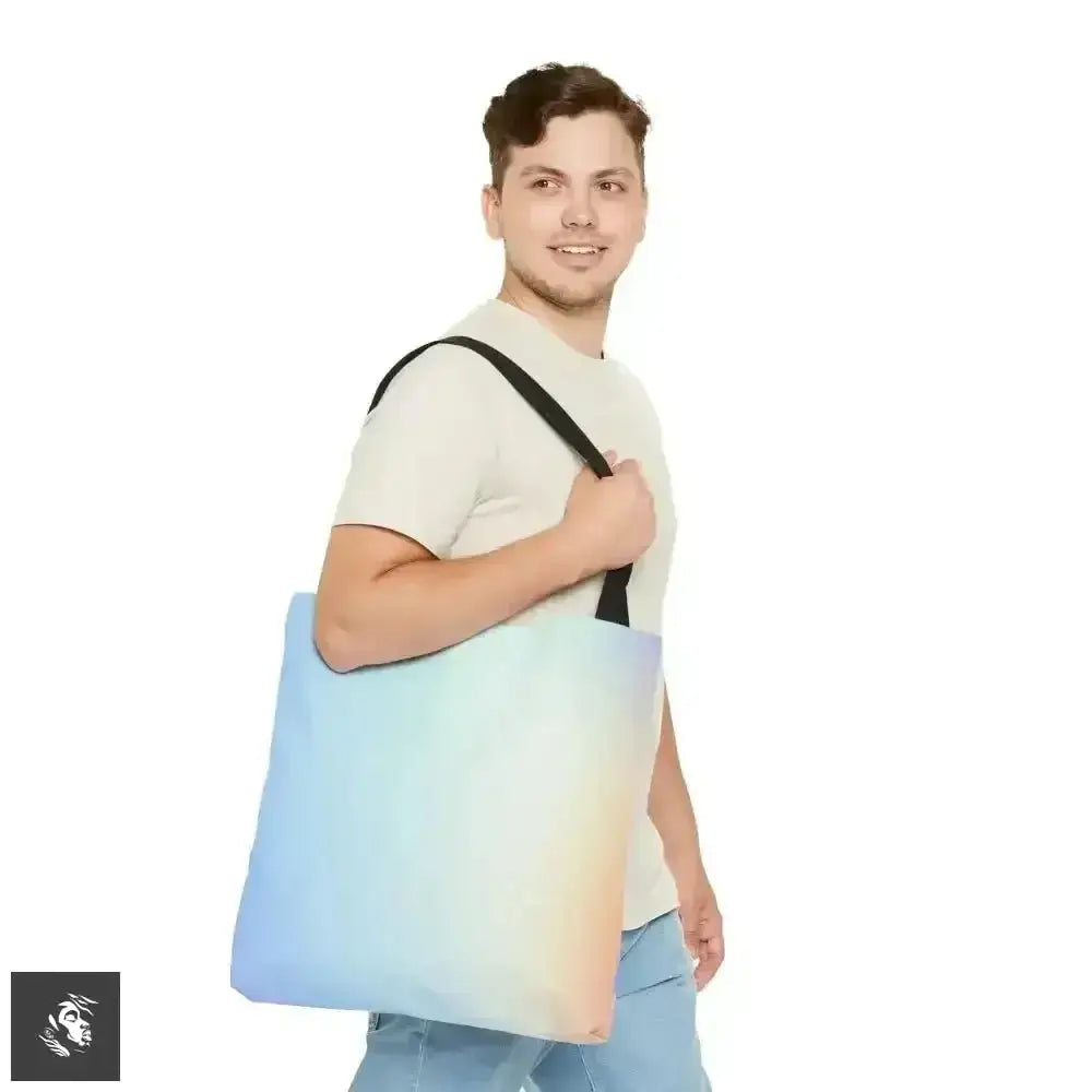 Vibrant Gradient Tote Bag for Free Spirit Chic Adventures - Free Spirit Chic