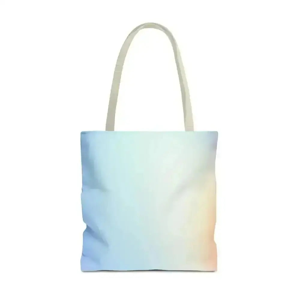 Vibrant Gradient Tote Bag for Free Spirit Chic Adventures - Free Spirit Chic