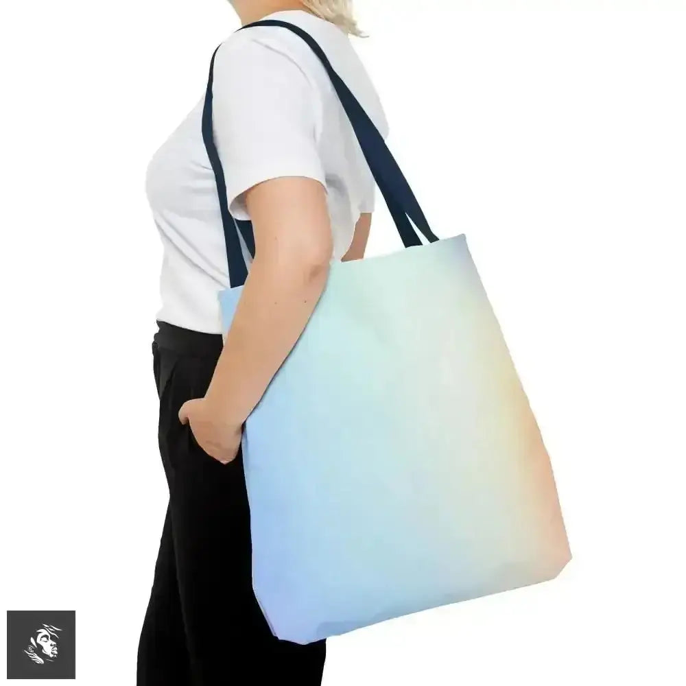 Vibrant Gradient Tote Bag for Free Spirit Chic Adventures - Free Spirit Chic